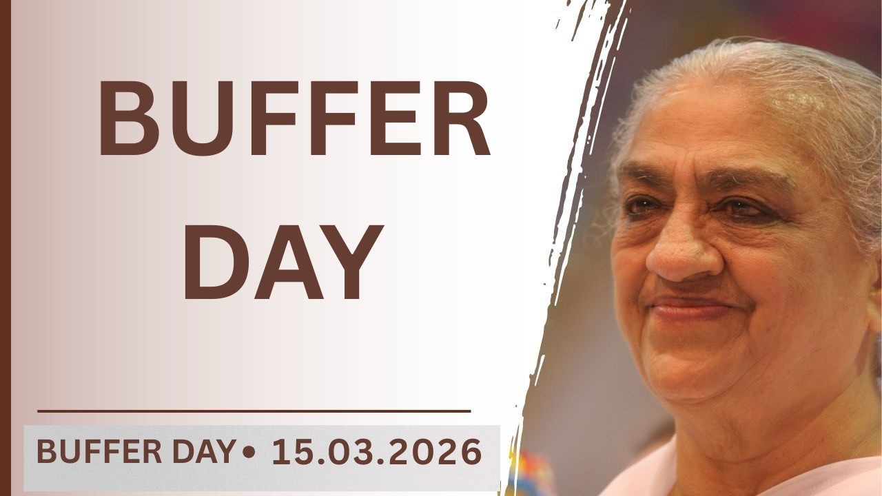 ENGLISH | 15.03.2026 | BUFFER DAY - SPECIAL TALK