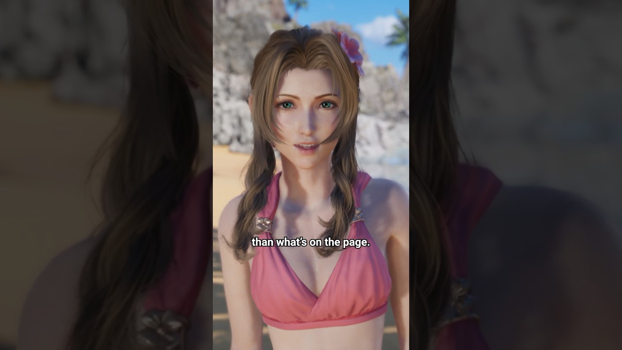Aerith&rsquo;s actor Briana White on the FFVII &ldquo;love triangle&rdquo; 💘
