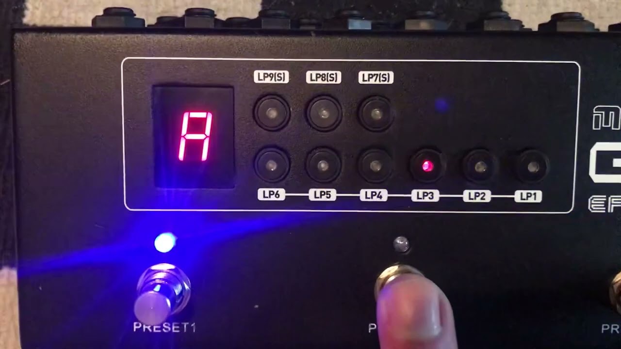 MOEN GEC9 Effects Routing System FUNKTIONSTEST