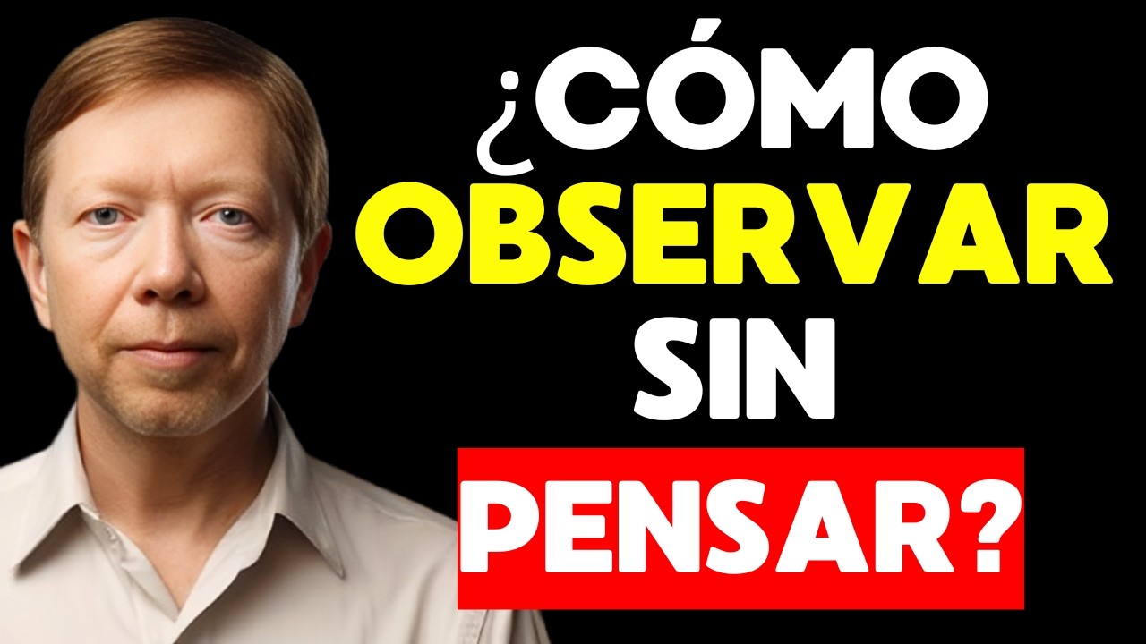 ¿COMO LIBERARTE del RUIDO MENTAL? | Eckhart Tolle en Español