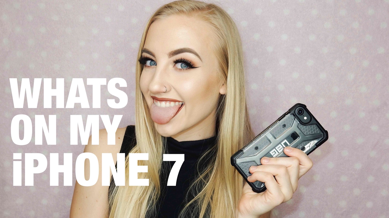 What's On My iPhone 7!!