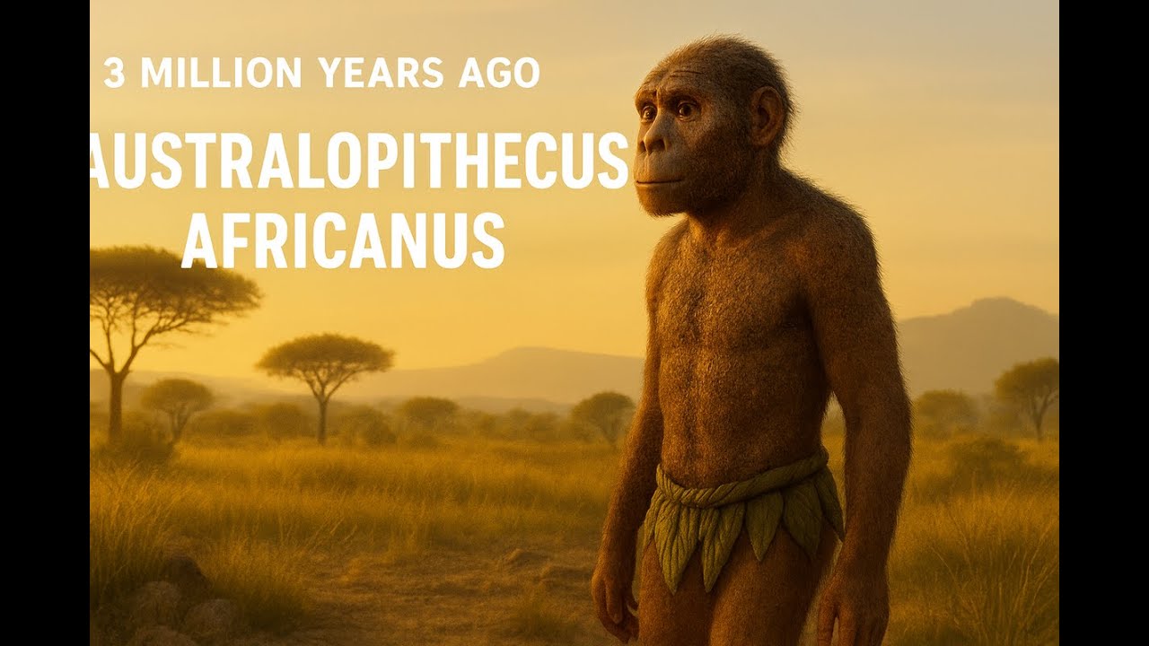 3 Million Years Ago | Australopithecus africanus | The Dawn of Human Evolution Cinematic Documentary