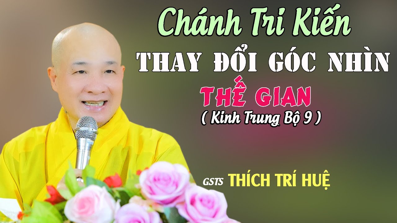 Ai Qua Cửa Chánh Tri Kiến Đời Đời Kiếp Kiếp Không Bị Đọa - Cực hay. Thầy Thích Trí Huệ - Trung bộ 9