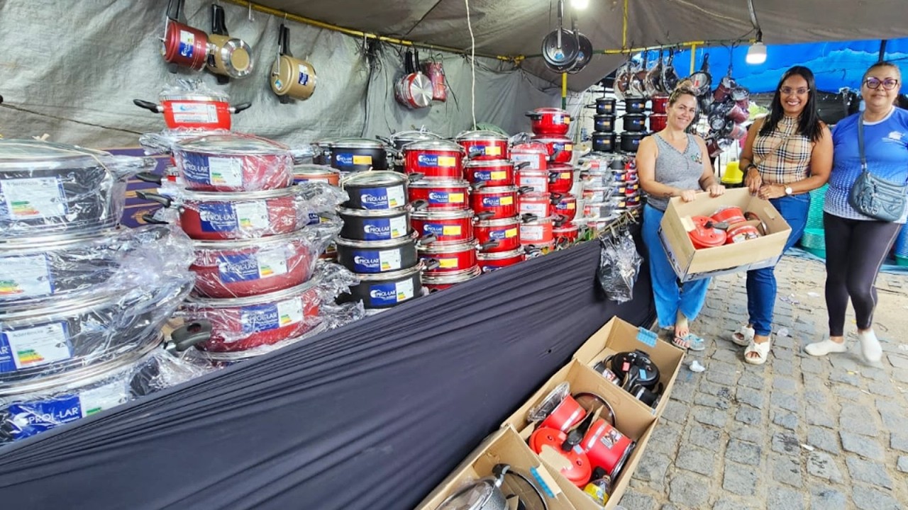 A FEIRA DO ALUMÍNIO EM CARUARU-PE TEM PREÇO DE FABRICA.