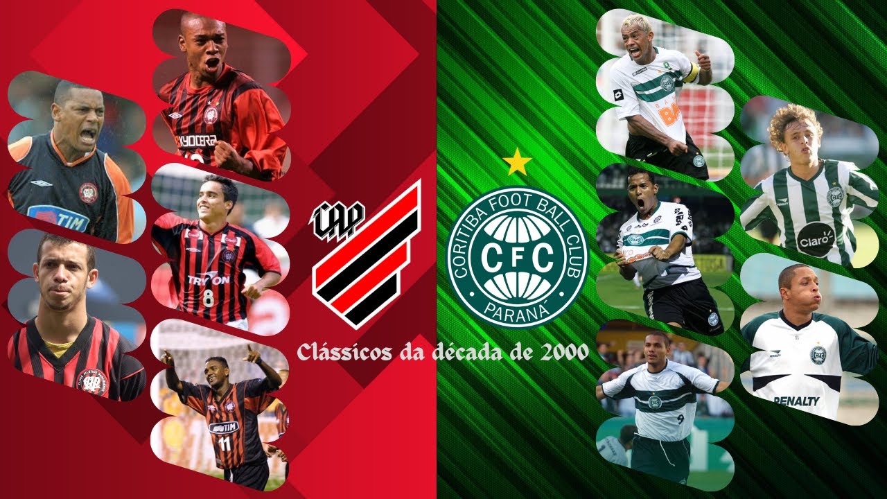 Atlético/PR x Coritiba: Todos os clássicos da década de 2000