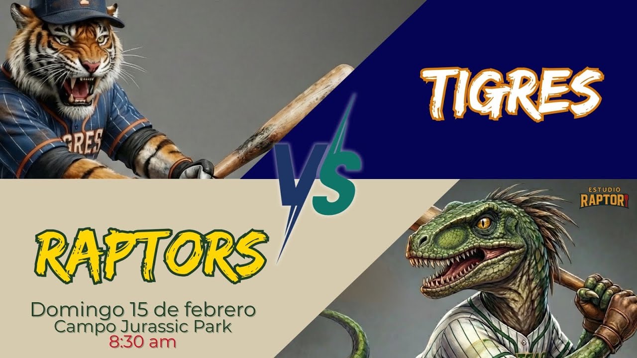 Tigres vs Raptors