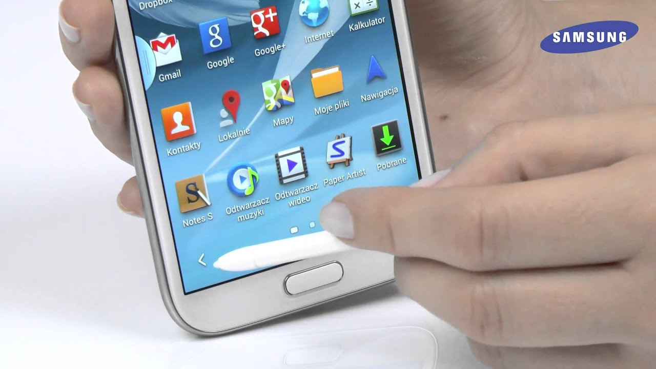 Telefon Samsung Galaxy Note II - Rysik S Pen