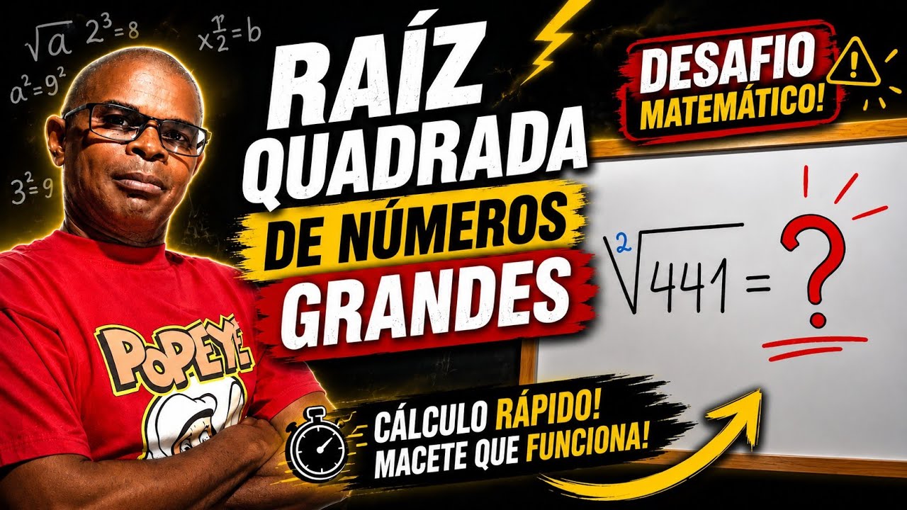 RAIZ QUADRADA DE NÚMEROS GRANDES 