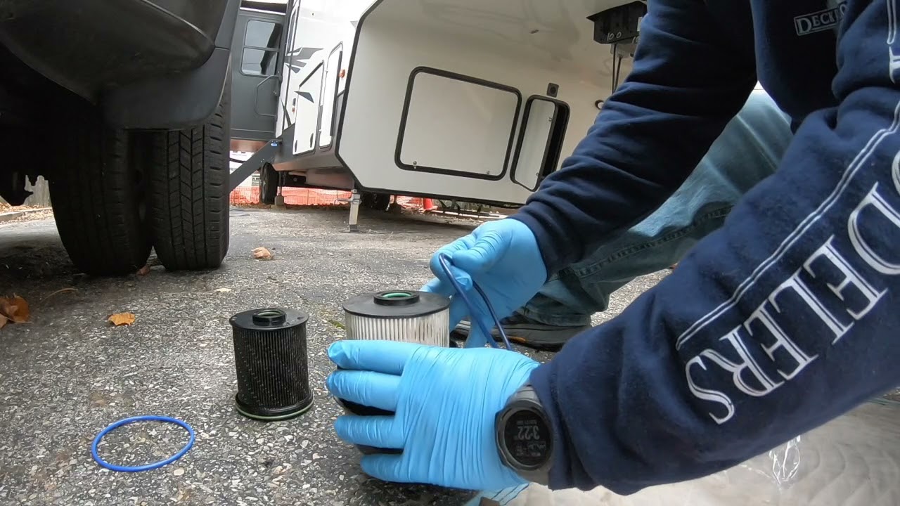 Fuel Filter on 2021 GMC Denali L5P