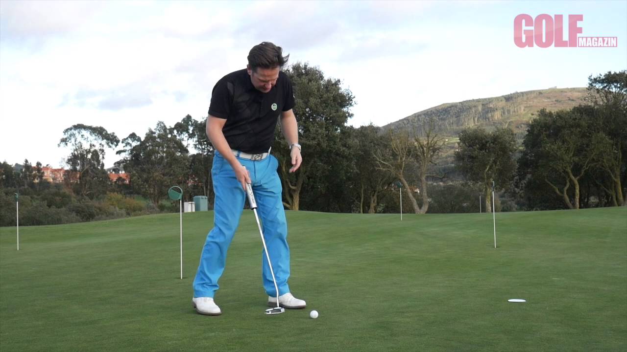 GOLF MAGAZIN Paul Dyer: Kurze Putts – Übung