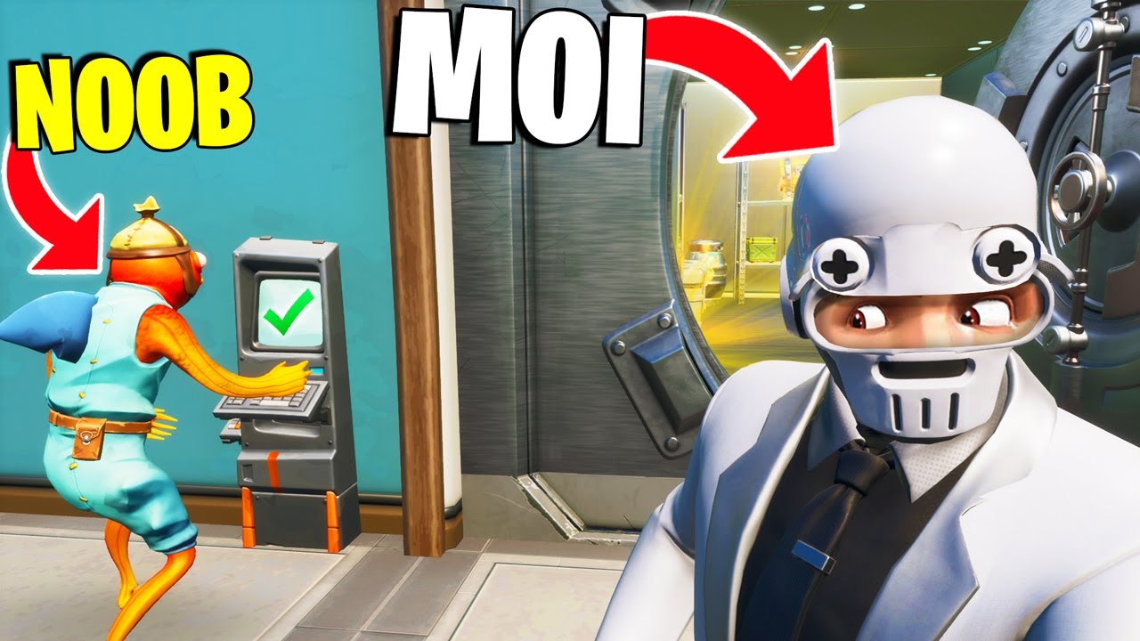 J'imite le GARDE du Coffre Fort ! (Prank Fortnite)