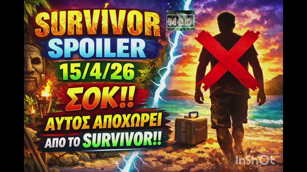 SURVIVOR SPOILER 15/4: &Alpha;&Upsilon;&Tau;&Omicron;&Sigma; &Alpha;&Pi;&Omicron;&Chi;&Omega;&Rho;&Epsilon;&Iota;!!