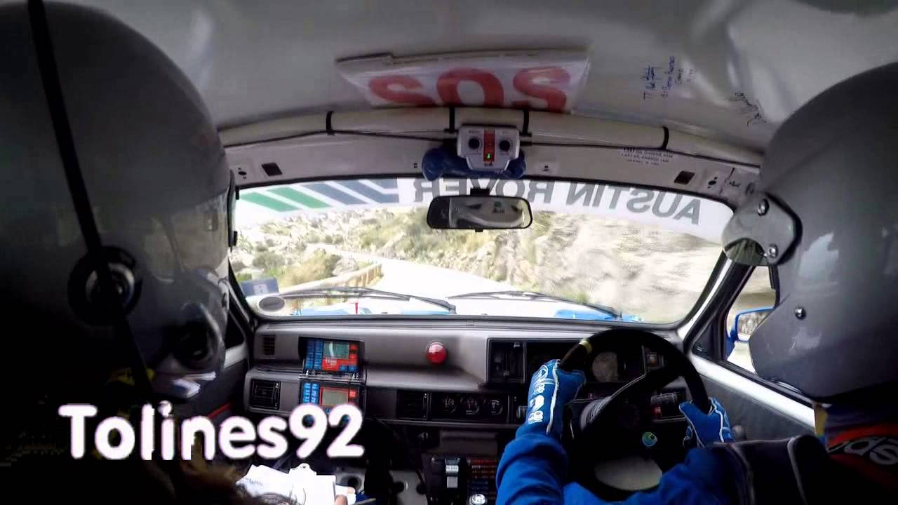 Mg Metro 6r4 On board Oris Rally Clasico Isla Mallorca Sa Calobra