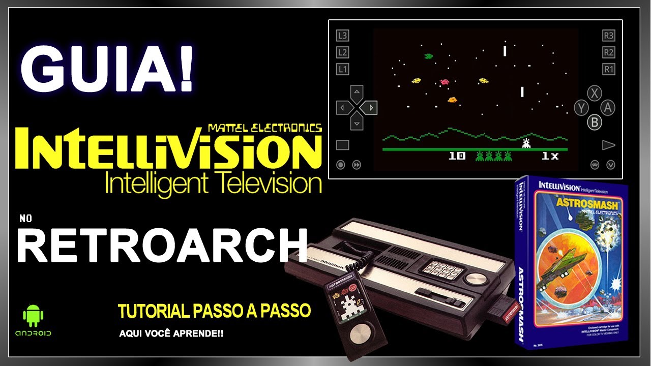 Aprenda a jogar Mattel Intellivision no Retroarch Android