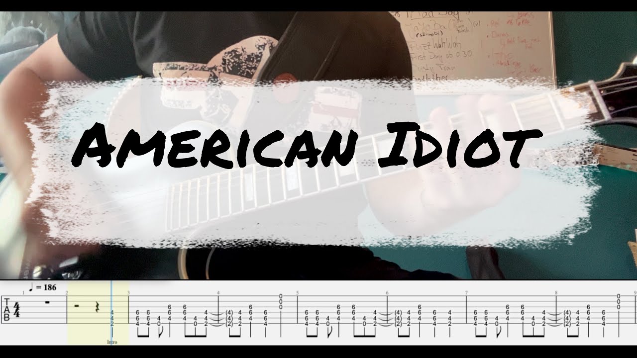 American Idiot - Green Day (Gitarrentutorial)