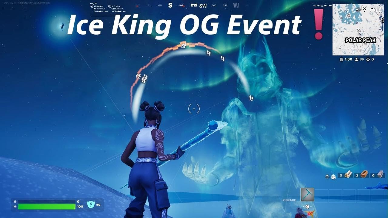 Fortnite OG Ice King Live Event!!!