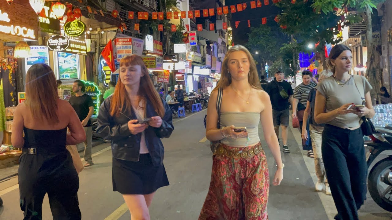 Nightlife in Vietnam | Experience Hanoi Vibrant Walking Streets after dark