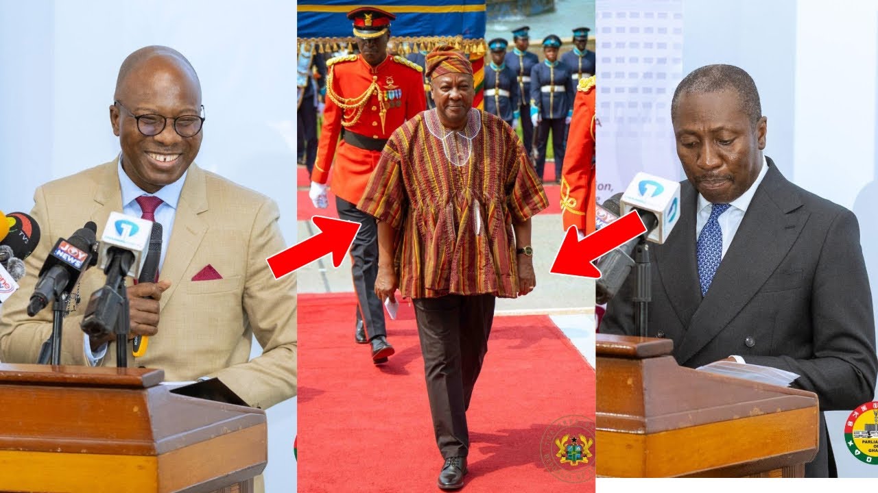 Ei: Mahama Ayariga & Afenyo Mark throw shots at each other after Mahama’s state of nation address🔥 