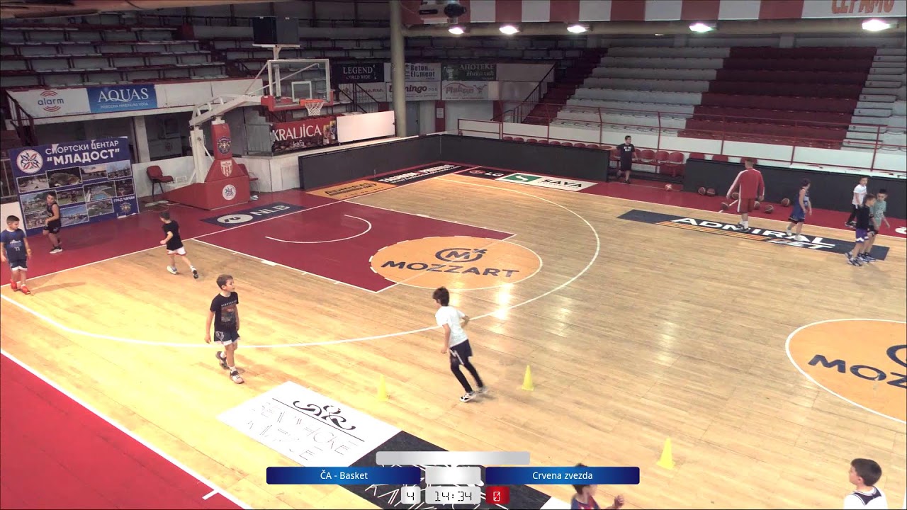 TRIGLAV ŽKLS ČA-Basket - Crvena zvezda
