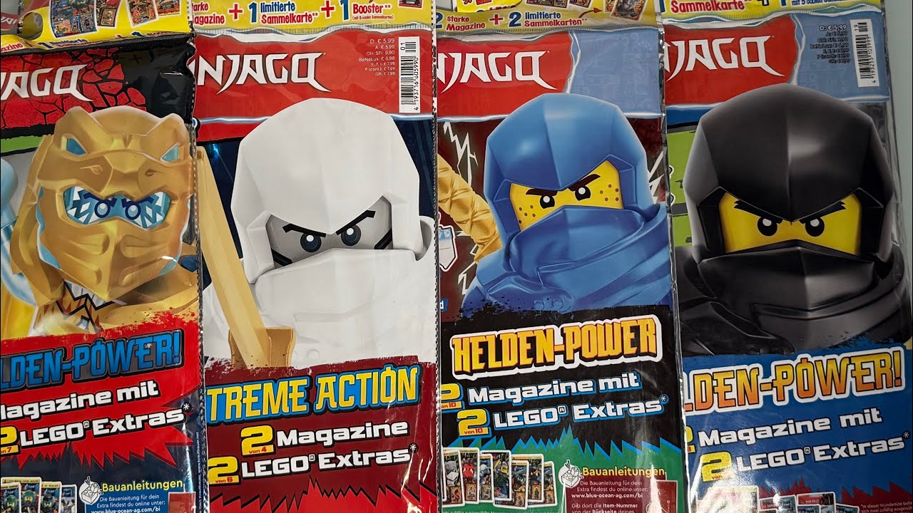 Lego Ninjago verschiedene Wundertüten auspacken
