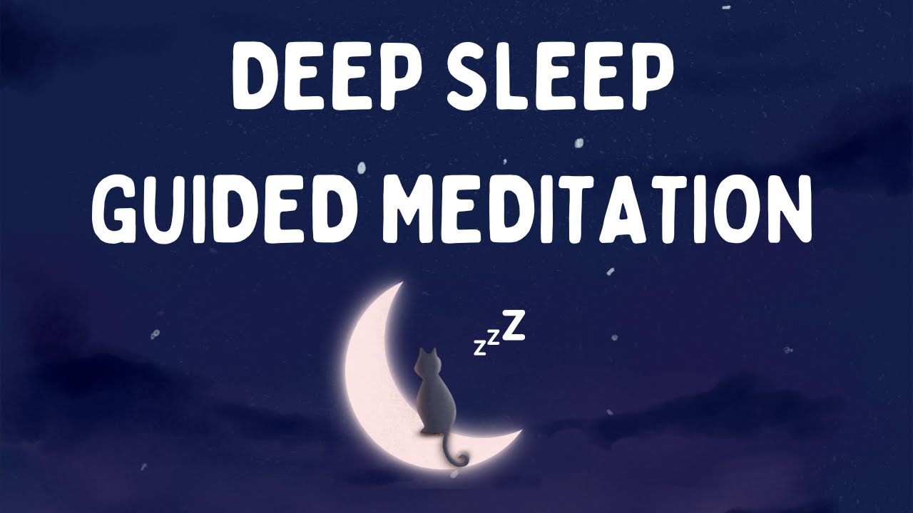 Deep Sleep Guided Meditation with Soothing Gentle Ocean Waves
