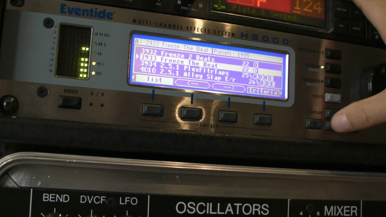 Eventide H8000 demo of lots of the presets