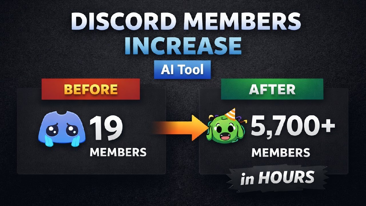 Discord Members Increase - Add Discord Members