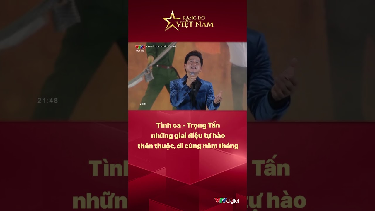 Ca sĩ Trọng Tấn h&aacute;t 