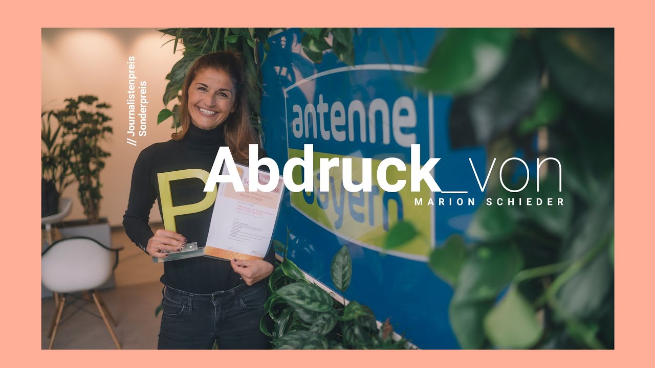 Abdruck von: Marion Schieder (Antenne Bayern)
