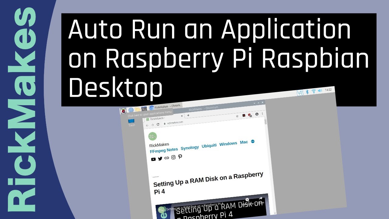 Auto Run an Application on Raspberry Pi Raspbian Desktop