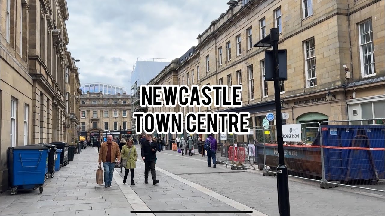 Newcastle Town Centre Walk | UK
