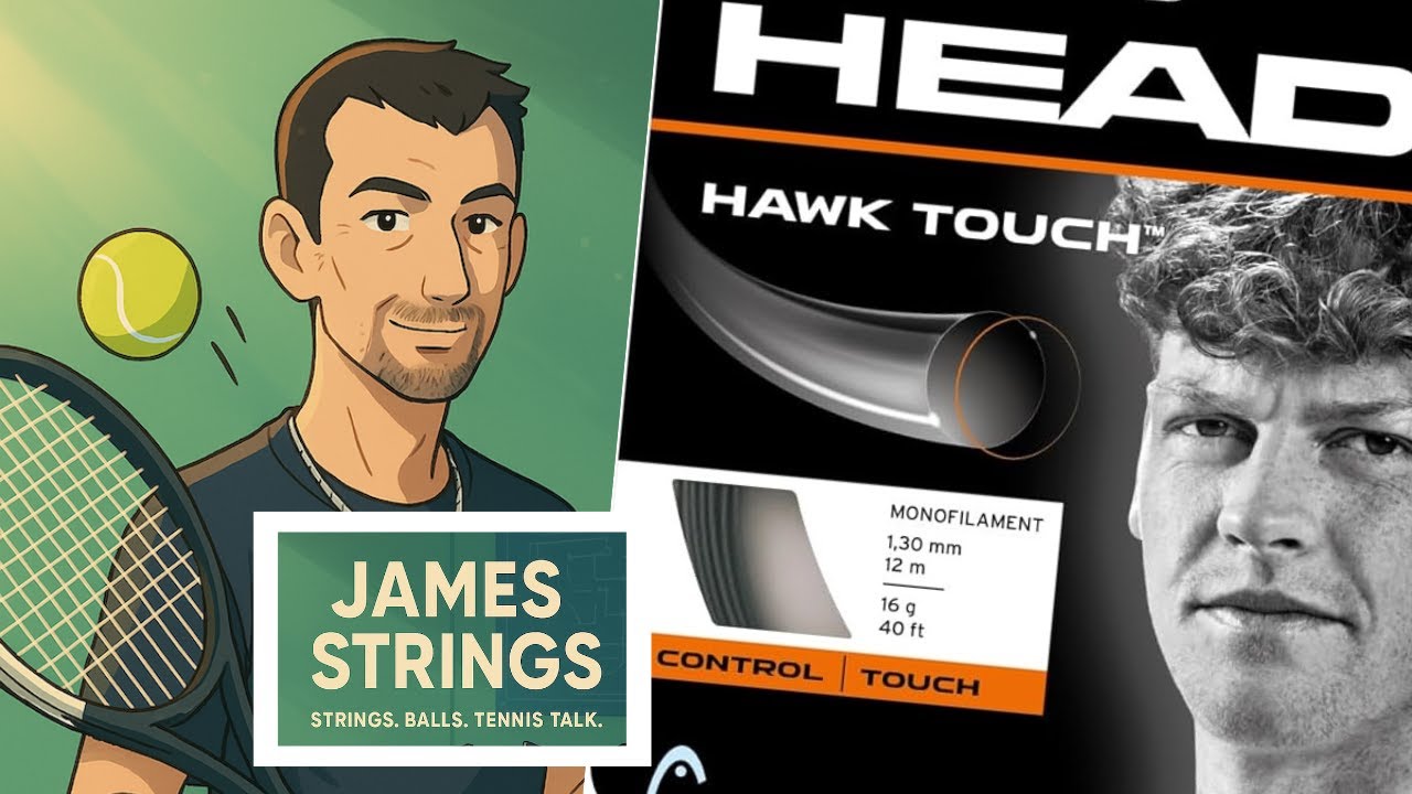 Head Hawk Touch 17g 50lbs Full Bed - Jannik Sinner's String, How Did It Play For Me!!