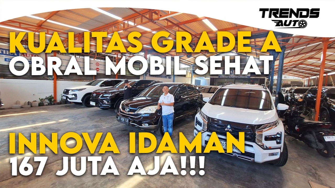 MOBIL SEHAT SEMUA, KUALITAS GRADE A!!! INNOVA IDAMAN CUMA 167 JUTA AJA, PASTI TERMURAH DI TIRA AUTO.