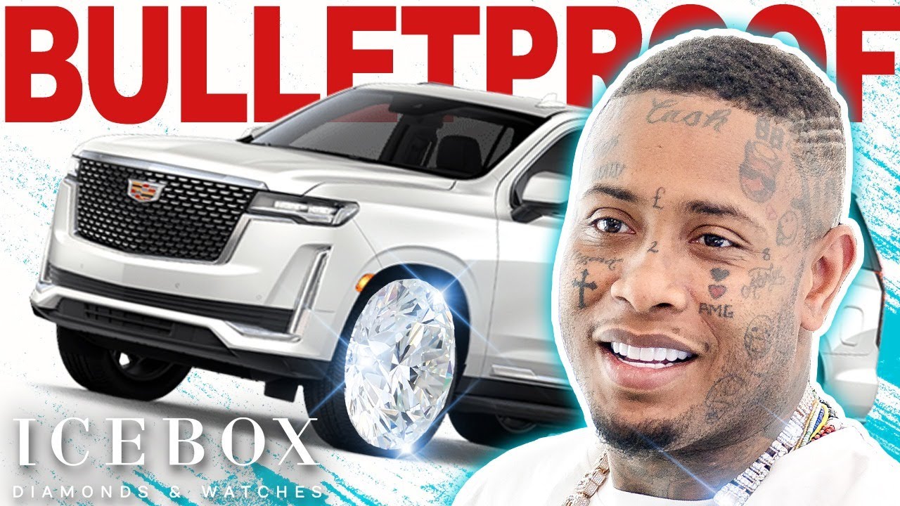 Southside Pulls Up in His Bulletproof Truck at Icebox!