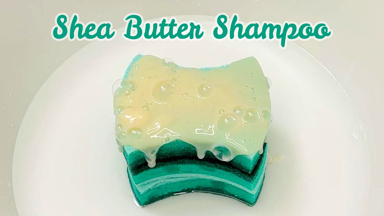 ASMR Sponge 1130.Shea Butter Shampoo