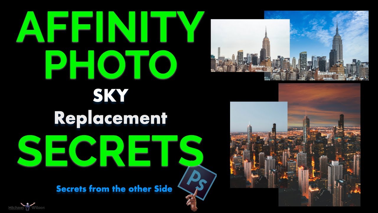Affinity Photo Sky Replacement Secrets..(From the other Side)