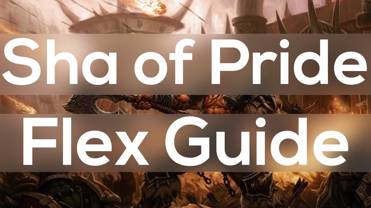 Sha of Pride Flex guide - Siege of Orgrimmar Patch 5.4