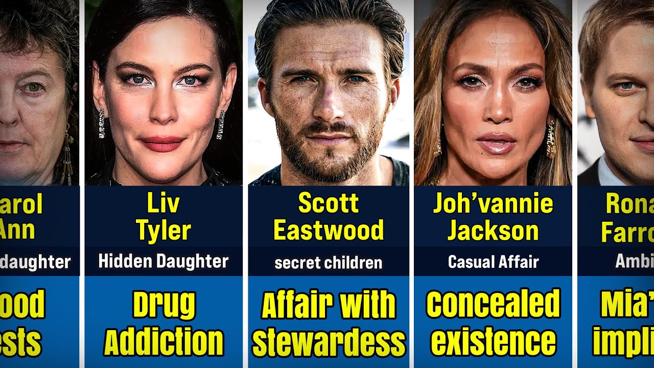 AFFAIR Babies vs ILLEGITIMATE Kids in Hollywood's Golden Era, Here are their stories' files..