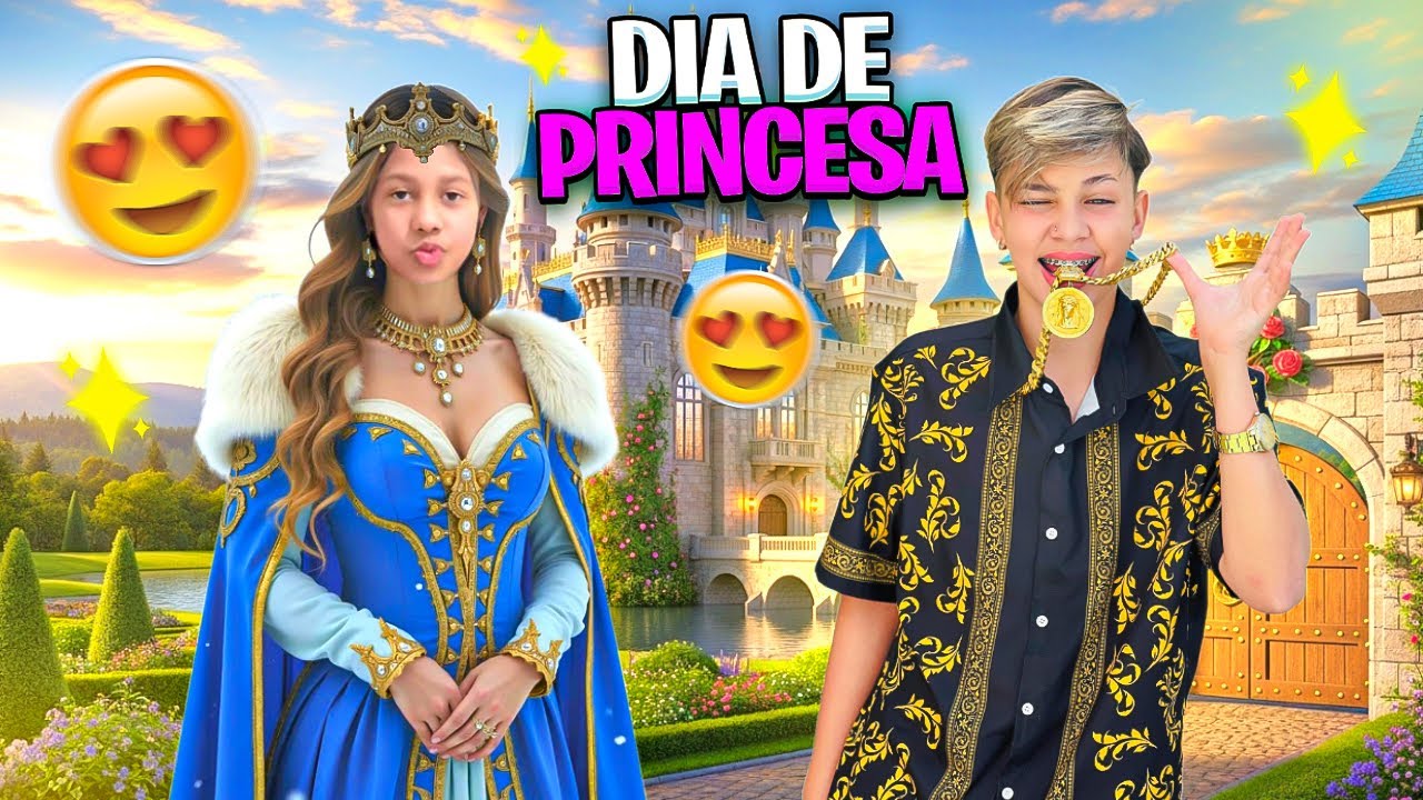 1 DIA DE PRINCESA COM ENZO MILIONÁRIO❤️
