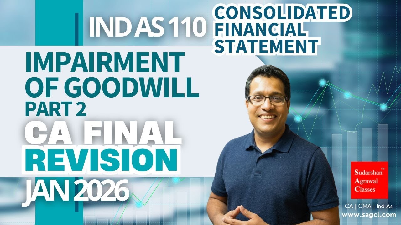 Impairment of Goodwill under Ind AS 110 | Proportionate Goodwill Explained | Part 2