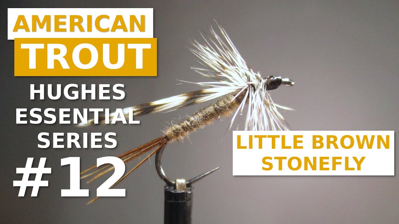 Fly Tying a Little Brown Stone - Classic American Stonefly Pattern