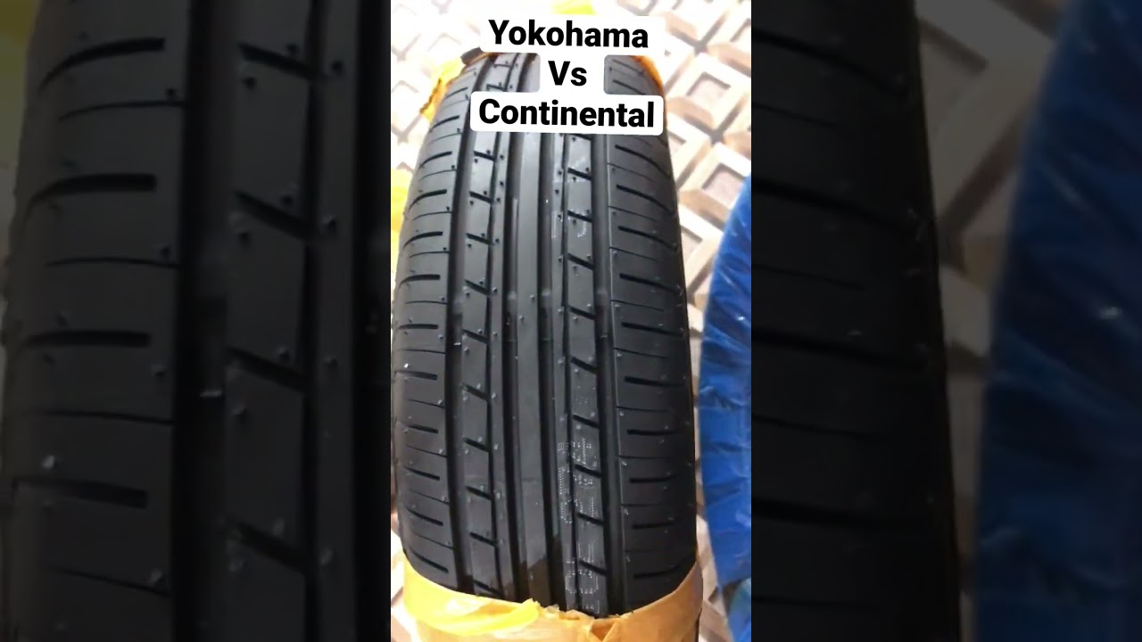 Continental VS Yokohama Japan 🇯🇵 #almajeedtyre #yokohama #continental