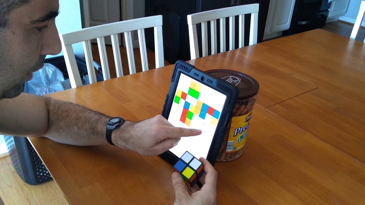 How to use the iPhone and iPad app Pocket Cube Solver