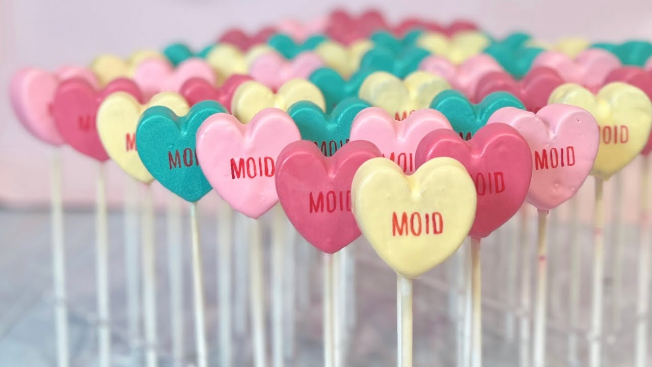 How to make Cake Pops | Message Heart Cakepops | Easy to make
