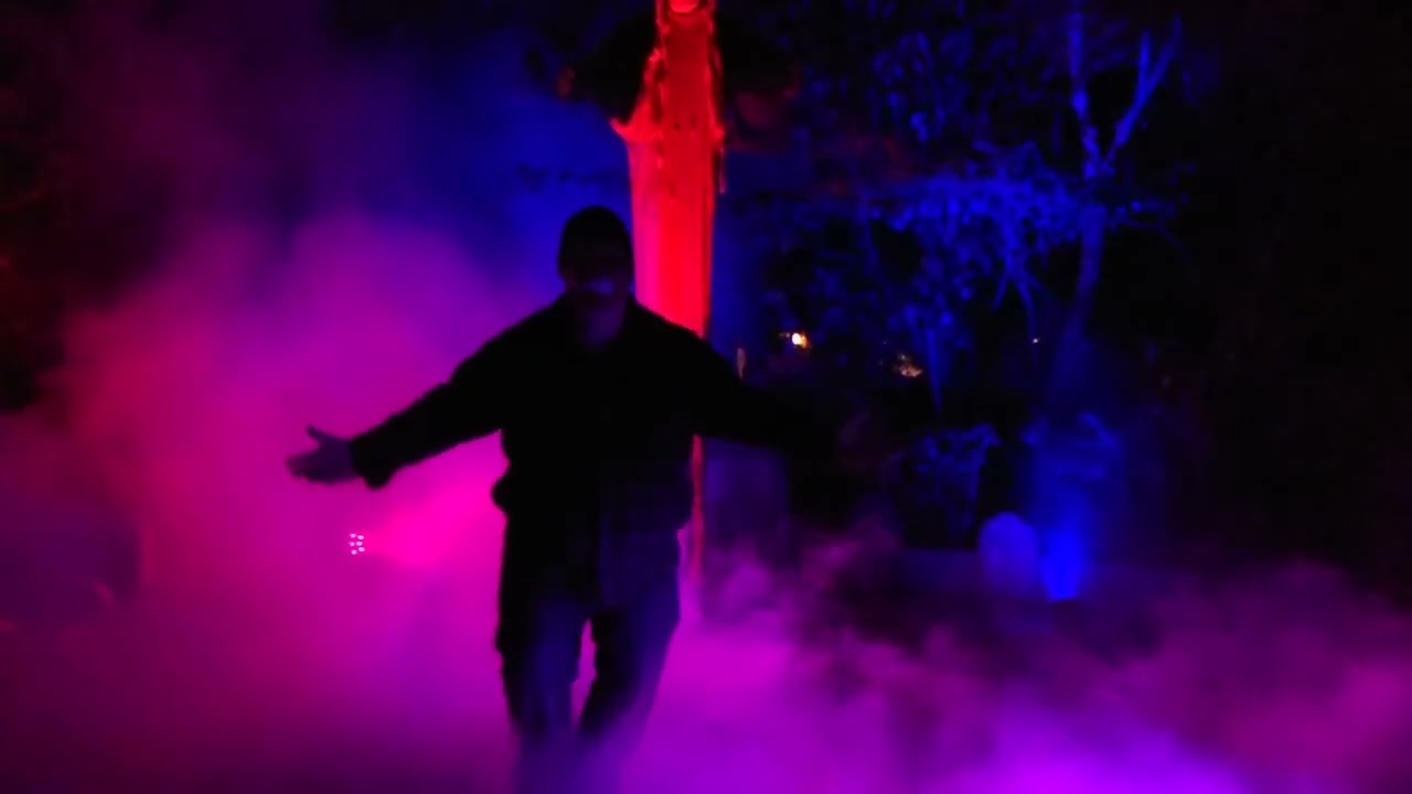 Halloween Event Production 🎃 Pro Lighting & Hazer Effects in Action 