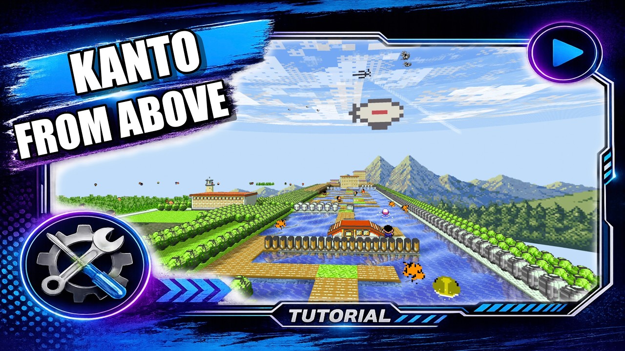 Pok&eacute;mon Gen1 Recomp: A Flying Tour of Kanto!