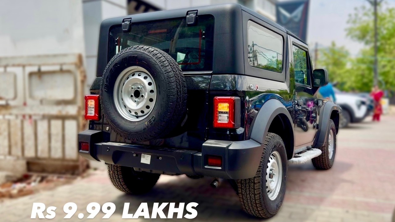 2026 MAHINDRA THAR RWD AXT DIESEL MANUAL ❤️ Rs 9.99 LAKHS 😍 THAR RWD BASE MODEL
