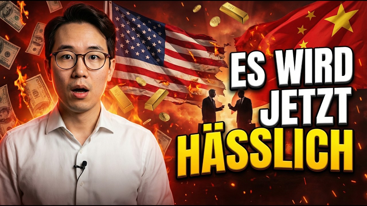 Bessent bittet globale Investoren, USD-Assets zu KAUFEN, USA VERKAUFT massiv Gold an China