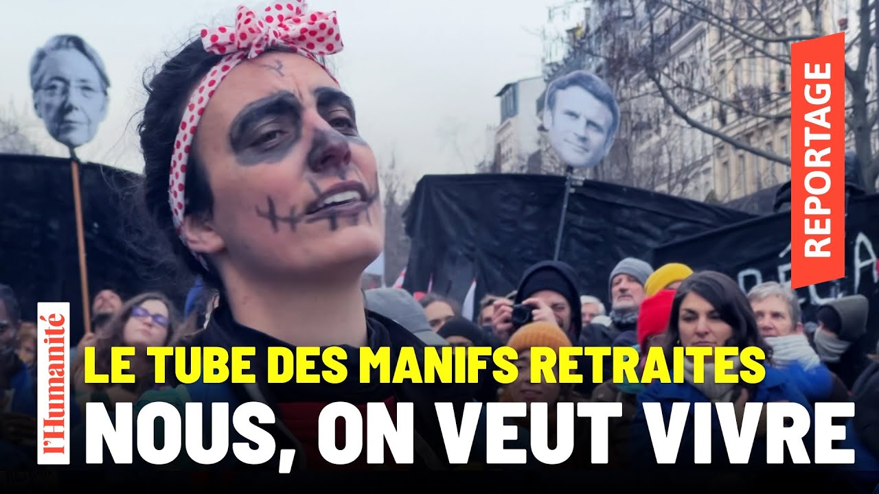 Réforme des retraites : « Nous on veut vivre ! », les Rosies mettent le feu aux manifestations