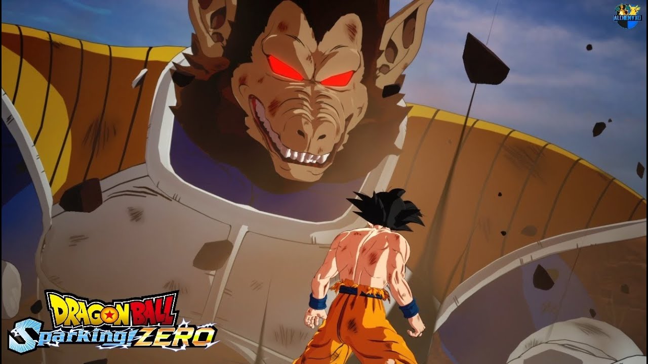 Goku vs Vegeta First Fight Dragon Ball Sparking Zero